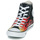 Shoes Men High top trainers Converse CHUCK TAYLOR ALL STAR HI Red / Black / Yellow