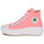Shoes Women High top trainers Converse CHUCK TAYLOR ALL STAR MOVE PLATFORM SEASONAL COLOR-LAWN FLAMINGO Pink / White