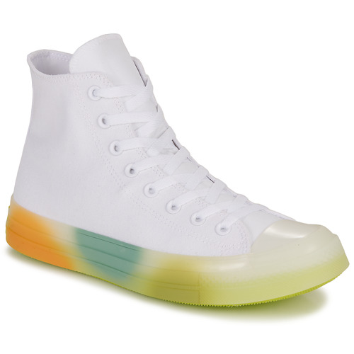 rueda Formación controlador Converse CHUCK TAYLOR ALL STAR CX SPRAY PAINT-SPRAY PAINT White /  Multicolour - Fast delivery | Spartoo Europe ! - Shoes High top trainers  Men 99,00 €