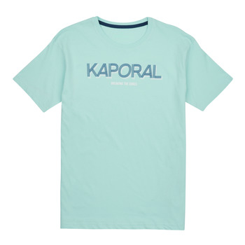 Clothing Boy short-sleeved t-shirts Kaporal PIRAN ESSENTIEL Blue / Sky