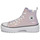 Shoes Girl High top trainers Converse CHUCK TAYLOR ALL STAR LUGGED LIFT PLATFORM GLITTER HI Violet