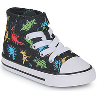 Shoes Boy High top trainers Converse CHUCK TAYLOR ALL STAR 1V DINOSAURS HI Multicolour