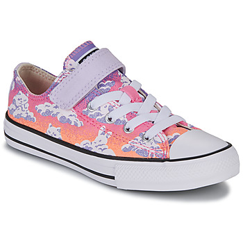 Shoes Girl Low top trainers Converse CHUCK TAYLOR ALL STAR 1V EASY-ON CLOUD GAZER OX Multicolour