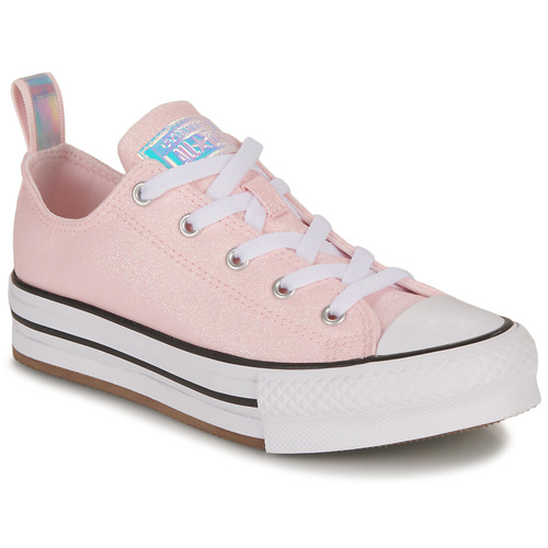 Shoes Girl Low top trainers Converse YOUTH CONVERSE CHUCK TAYLOR ALL STAR EVA LIFT PLATFORM FESTIVAL Pink