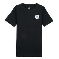Clothing Boy short-sleeved t-shirts Converse SS PRINTED CTP TEE Black