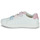 Shoes Girl Low top trainers Geox J SILENEX GIRL B White / Pink / Blue