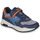 Shoes Boy Low top trainers Geox J PAVEL Marine / Orange