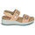 Shoes Women Sandals Fluchos YAGON Beige / Gold