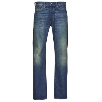 Clothing Men straight jeans Levi's 501® LEVI'S ORIGINAL Medium / Indigo / Worn / In