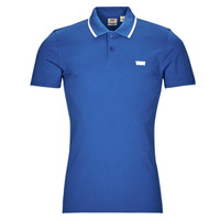 Clothing Men short-sleeved polo shirts Levi's SLIM HOUSEMARK POLO Blue / Garment / Dye / Blue