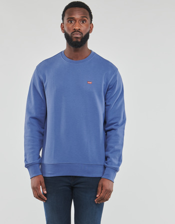 Clothing Men sweaters Levi's NEW ORIGINAL CREW Moonlight / Blue