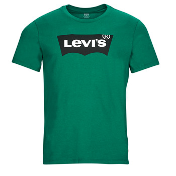 Clothing Men short-sleeved t-shirts Levi's GRAPHIC CREWNECK TEE Green