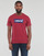Clothing Men short-sleeved t-shirts Levi's GRAPHIC CREWNECK TEE Bordeaux