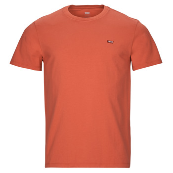Clothing Men short-sleeved t-shirts Levi's SS ORIGINAL HM TEE Orange
