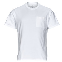 Clothing Men short-sleeved t-shirts Levi's SS POCKET TEE RLX Bright / White