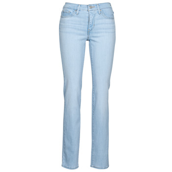 Clothing Women straight jeans Levi's 314 SHAPING STRAIGHT Blue