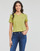 Clothing Women short-sleeved t-shirts Levi's PERFECT TEE Yellow
