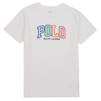 Clothing Children short-sleeved t-shirts Polo Ralph Lauren SSCNM4-KNIT SHIRTS- White