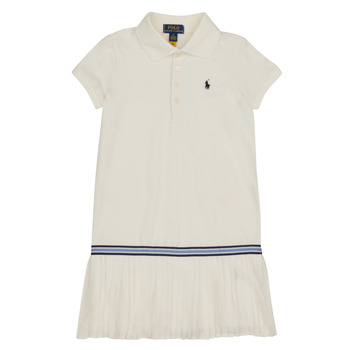 Clothing Girl Short Dresses Polo Ralph Lauren SS KC DRESS-DRESSES-DAY DRESS Ecru
