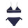 Clothing Girl Trunks / Swim shorts Polo Ralph Lauren NAUTICAL 2PC-SWIMWEAR-2 PC SWIM Marine / White