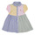Clothing Girl Short Dresses Polo Ralph Lauren COLOR BLK DR-DRESSES-DAY DRESS Multicolour