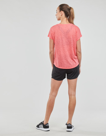 Only Play ONPJIES LOOSE BURNOUT SS TEE Coral