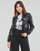 Clothing Women Leather jackets / Imitation leather Desigual CHAQ_DALLAS Black