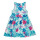 Clothing Girl Short Dresses Desigual VEST_INGRID Blue / Pink