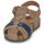 Shoes Children Sandals El Naturalista Incognito Brown / Blue