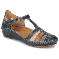 Shoes Women Sandals Pikolinos P. VALLARTA Blue / Brown