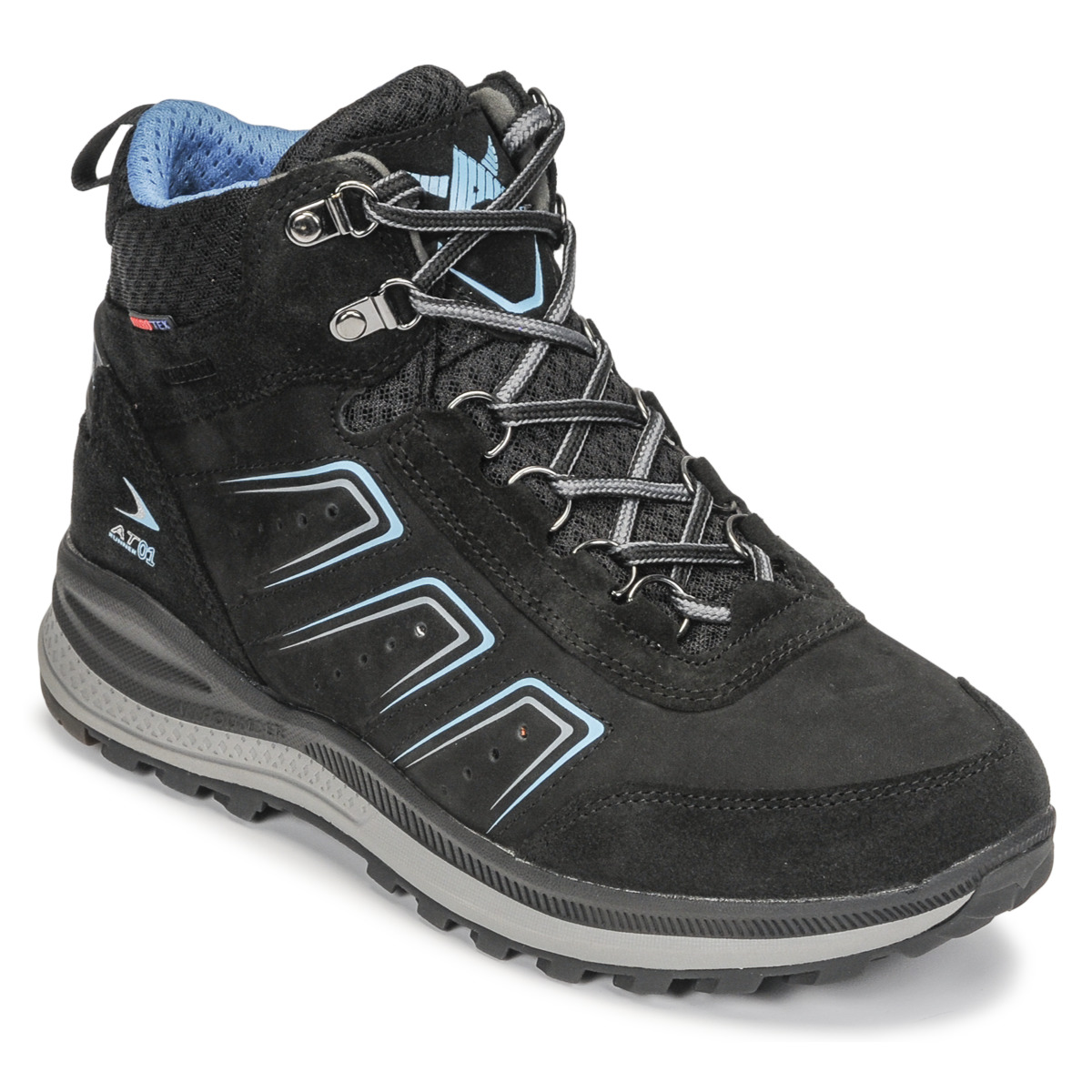 Shoes Women Hiking shoes Allrounder by Mephisto SATIKA TEX Black / Blue