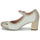 Shoes Women Court shoes Dorking RODIN White / Beige / Gold