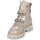 Shoes Women Mid boots Fru.it PARK IVORY Gold