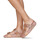 Shoes Women Mules FitFlop LULU GLITTER SLIDES Pink / Gold / Pink