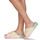 Shoes Women Sliders Crocs CLASSIC PLATFORM OMBRE SLIDE Beige