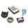 Accessorie Accessories Crocs JIBBITZ Batman 5Pck Multicolour