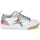 Shoes Women Low top trainers Semerdjian TALINE-9337 White / Silver / Pink