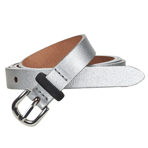 Accessorie Women Belts Esprit FOC Slim Col Loop Silver