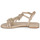 Shoes Women Sandals Maison Minelli F632119METPLATINE Gold