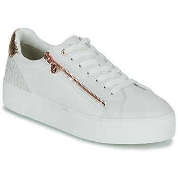 Shoes Women Low top trainers Tamaris 23313-196 White / Gold