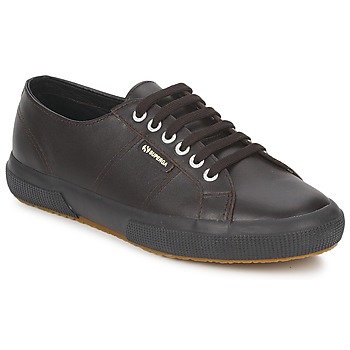 Shoes Low top trainers Superga 2750 Chocolate