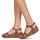 Shoes Women Sandals Plakton SO FINAL Cognac