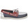 Shoes Men Boat shoes Sebago PORTLAND SPINNAKER Marine / Red / White