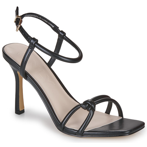 Shoes Women Sandals Only ONLALYX-16 PUHEELED SANDAL FOIL Black