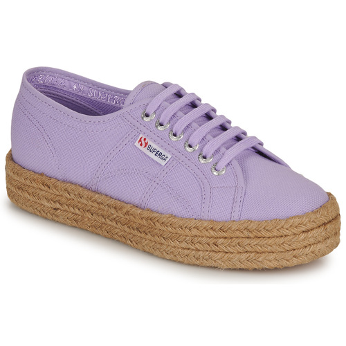 Shoes Women Low top trainers Superga 2730 COTON Violet