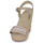 Shoes Women Sandals Tommy Hilfiger SEASONAL WEBBING WEDGE Beige