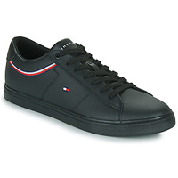 Shoes Men Low top trainers Tommy Hilfiger ESSENTIAL LEATHER SNEAKER DETAIL Black