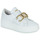 Shoes Women Low top trainers Meline PF1499 White / Gold