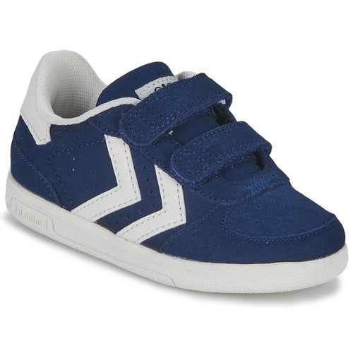 Shoes Children Low top trainers hummel VICTORY SUEDE II Marine
