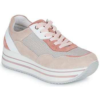 Shoes Women Low top trainers IgI&CO DONNA KAY Pink / White